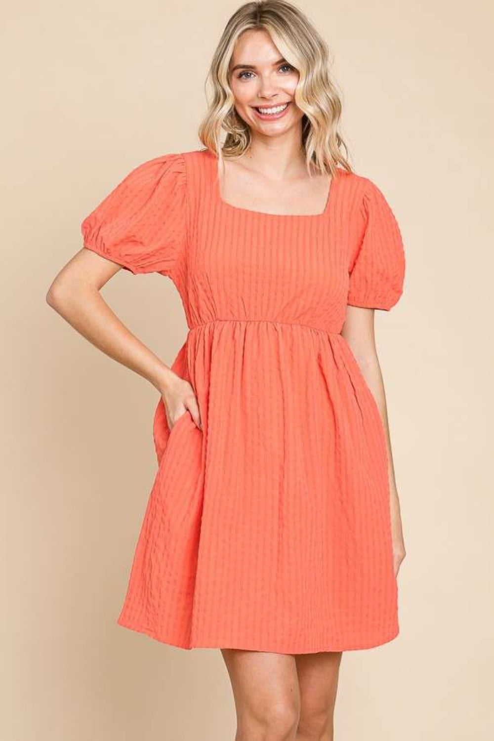 CORAL CHARM DRESS