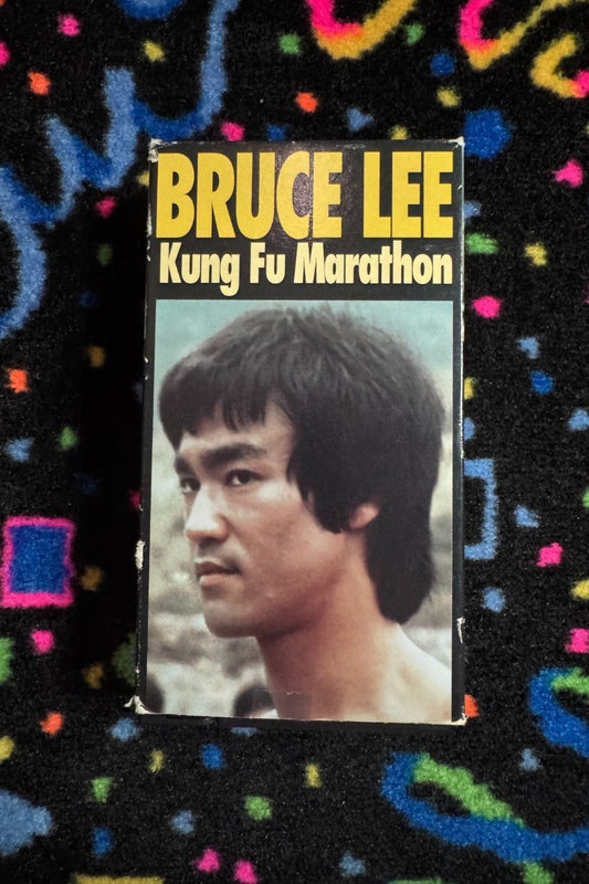 BRUCE LEE KUNG FU MASTER MARATHON VHS SET*