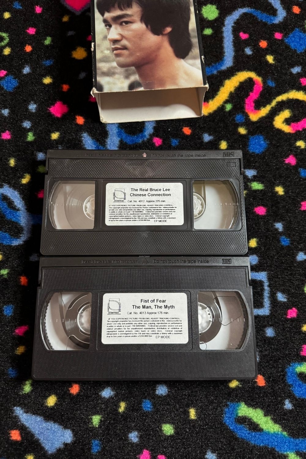 BRUCE LEE KUNG FU MASTER MARATHON VHS SET*