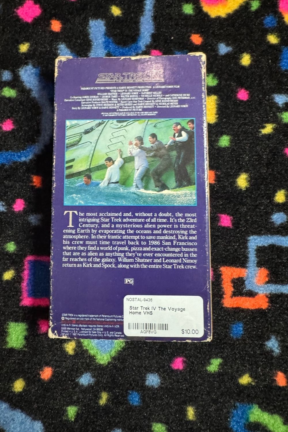 STAR TREK IV THE VOYAGE HOME VHS*