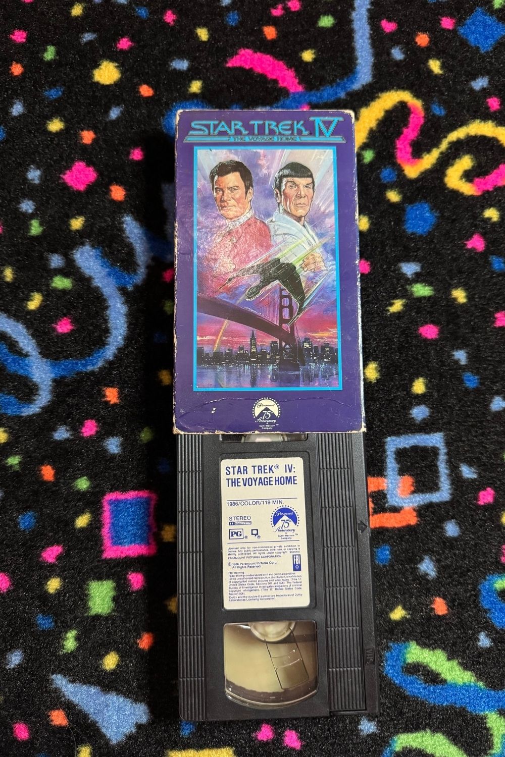 STAR TREK IV THE VOYAGE HOME VHS*