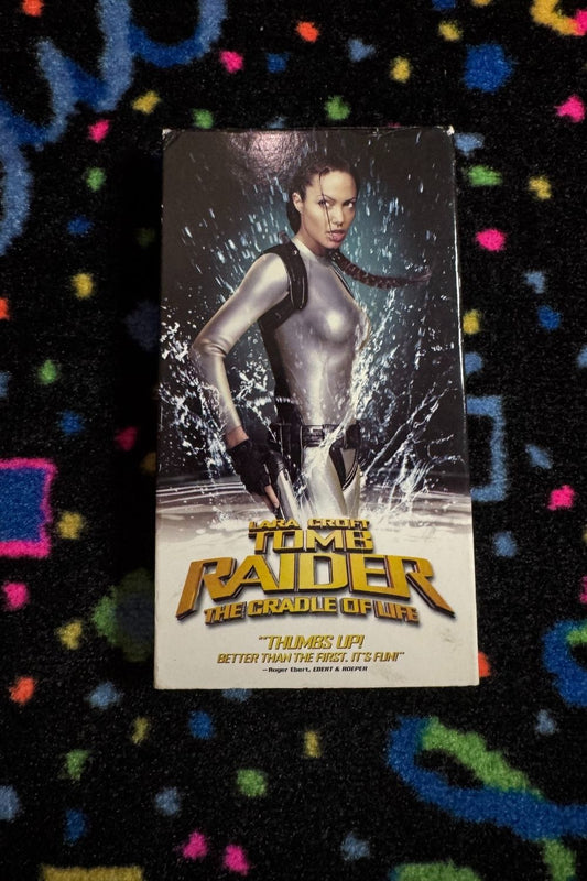 TOMB RAIDER THE CRADLE OF LIFE VHS*