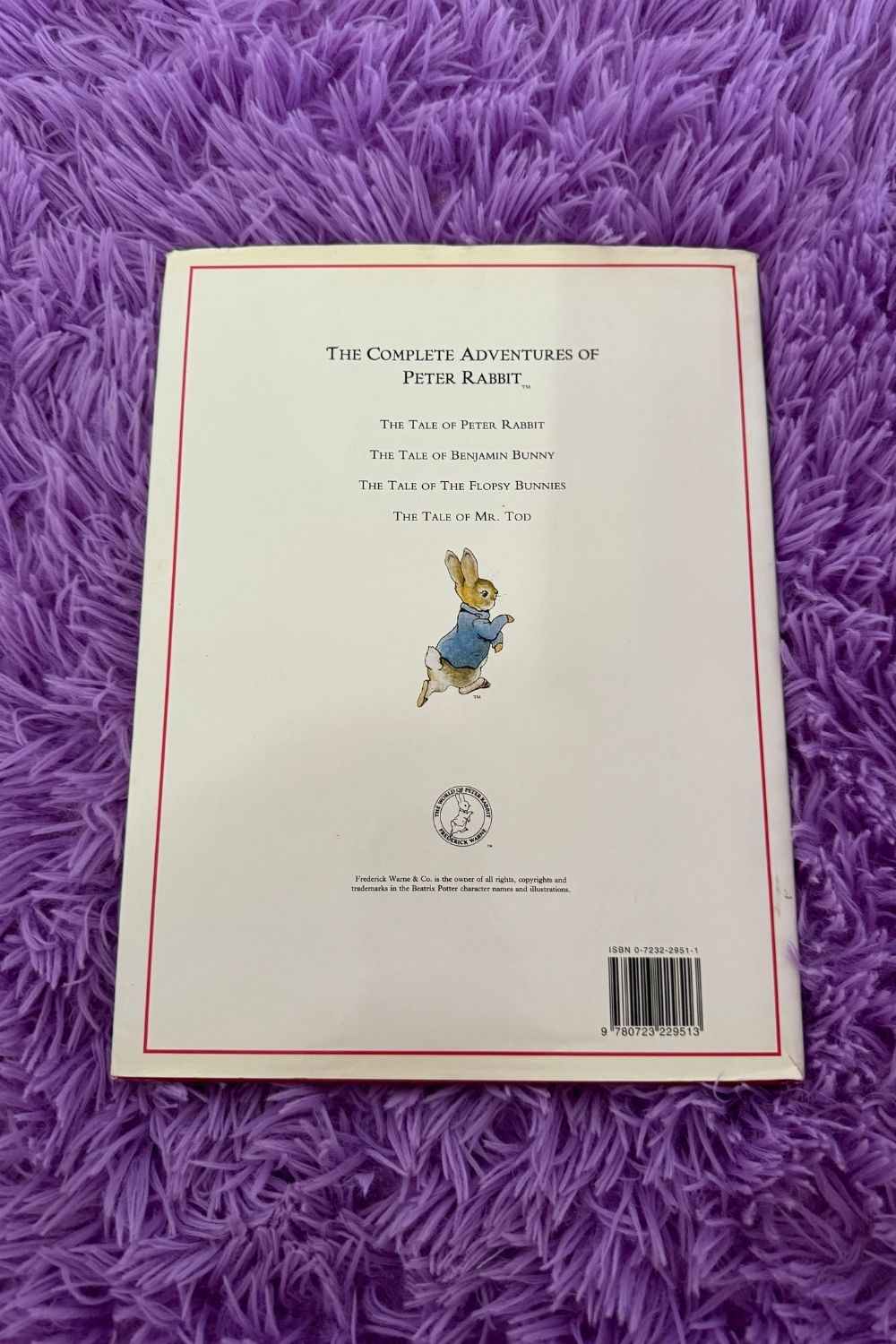 THE COMPLETE ADVENTURES OF PETER RABBIT BOOK*