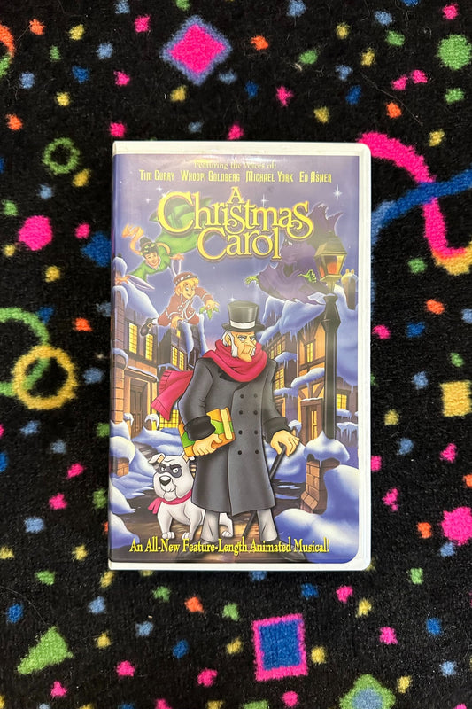 A CHRISTMAS CAROL ANIMATED VHS*