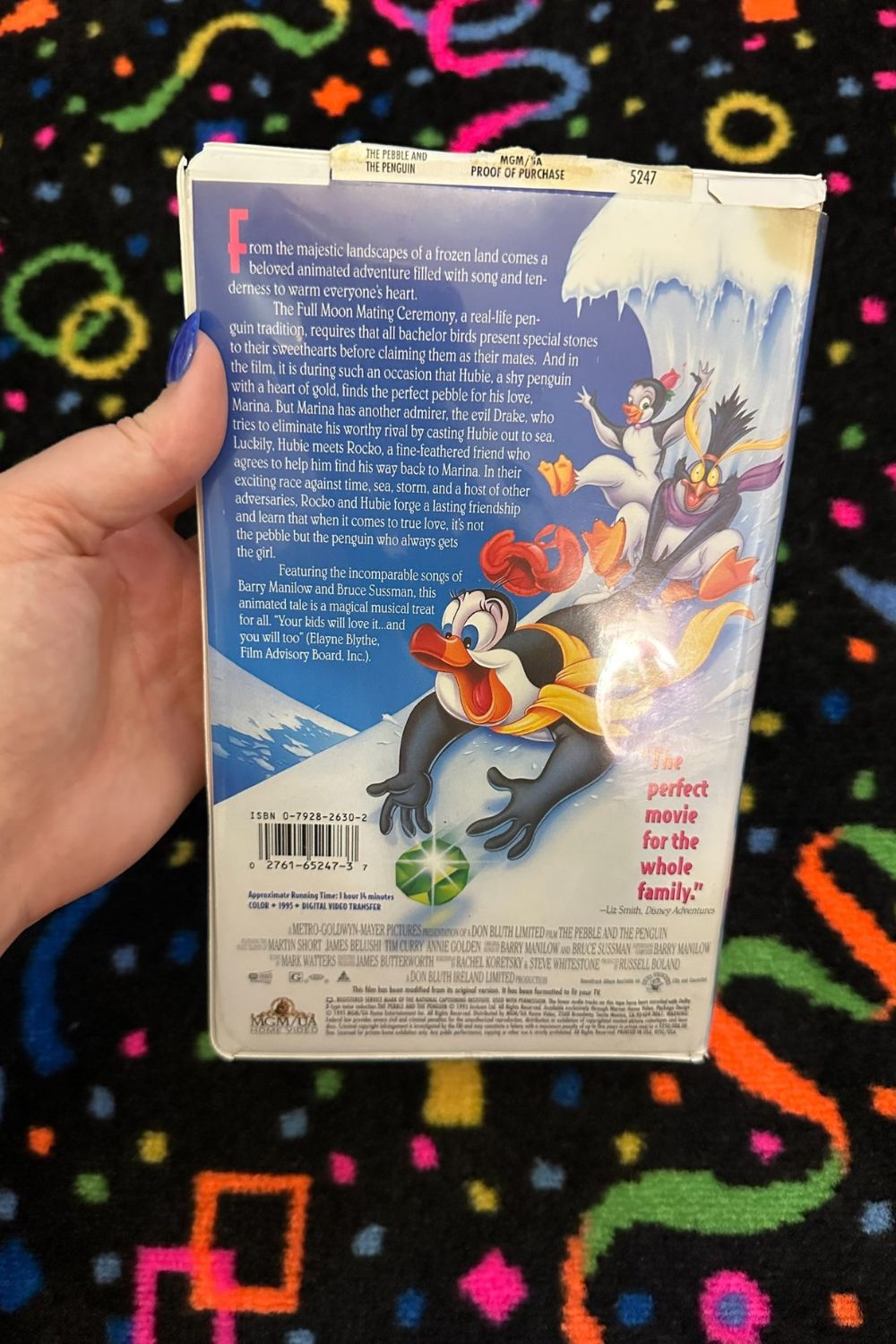 THE PEBBLE AND THE PENGUIN VHS*