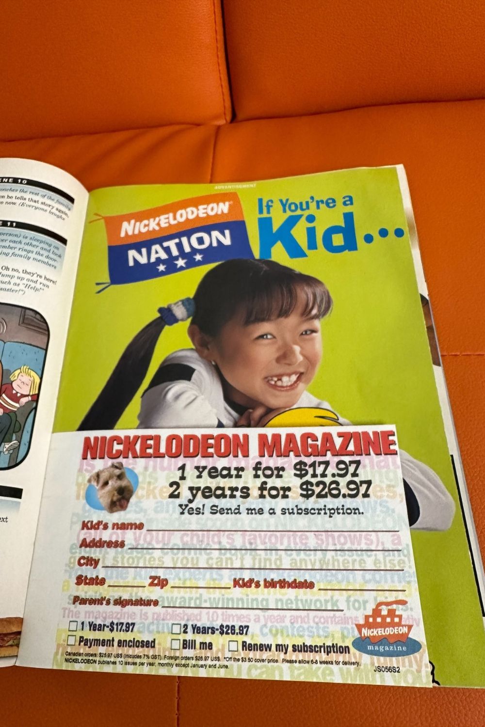 NICKELODEON MAGAZINE- NOVEMBER 1998 ISSUE*
