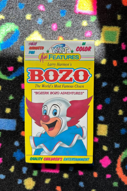 BOZO - BOZERK BOZO ADVENTURES VHS (SEALED)*