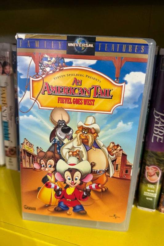 AN AMERICAN TAIL VHS HARD CASE*