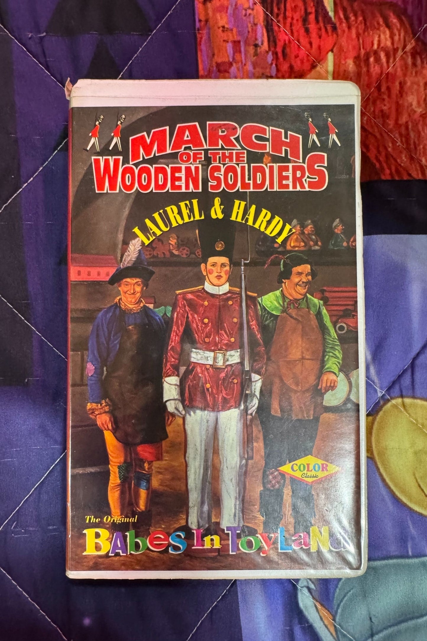 MARCH OF THE WOODEN SOLDIERS VHS*