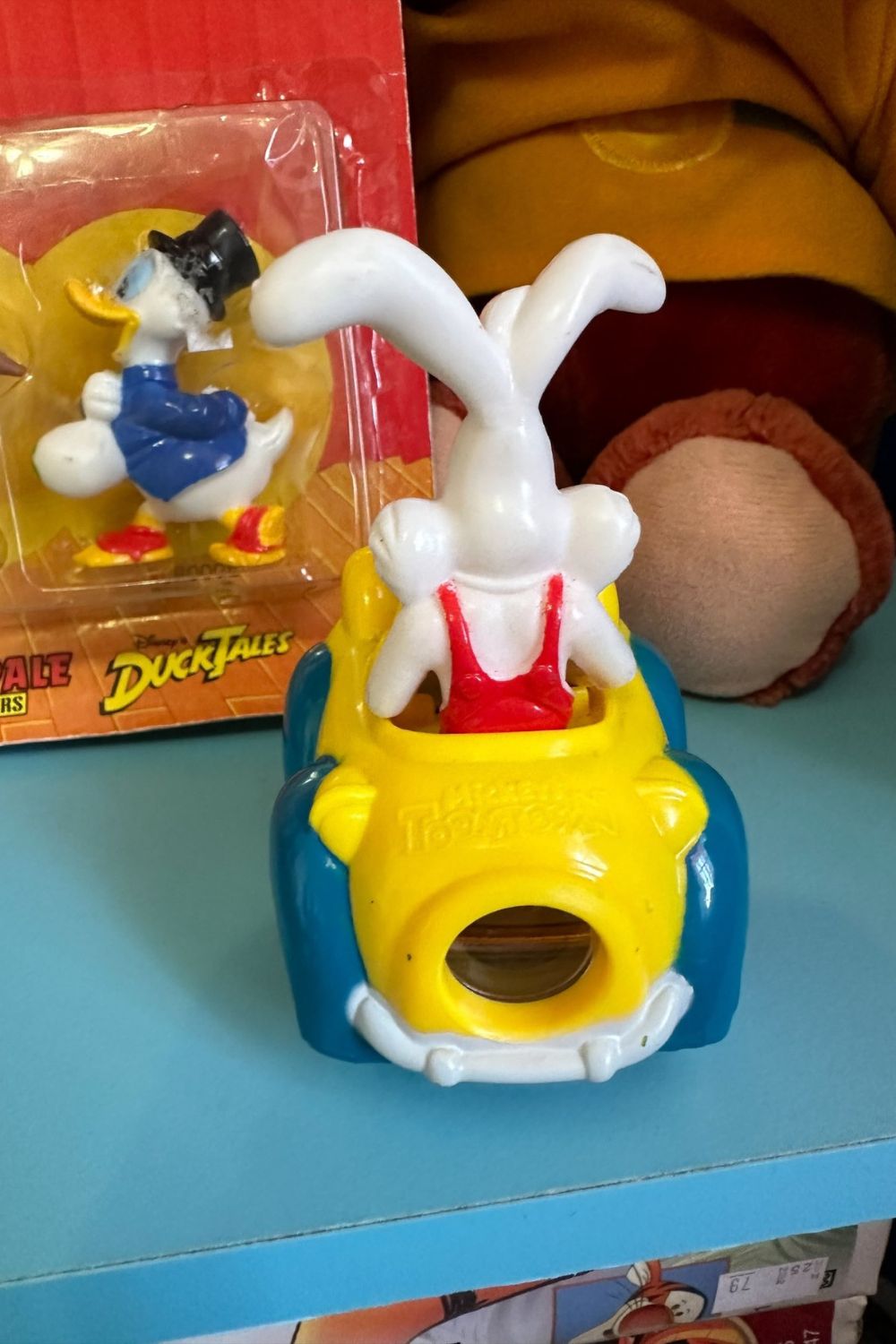 Mcdonald's Rabit 1995 MCDONALD'S ROGER RABBIT IN MICKEY'S TOON TOWN VECHICLE TOY ...