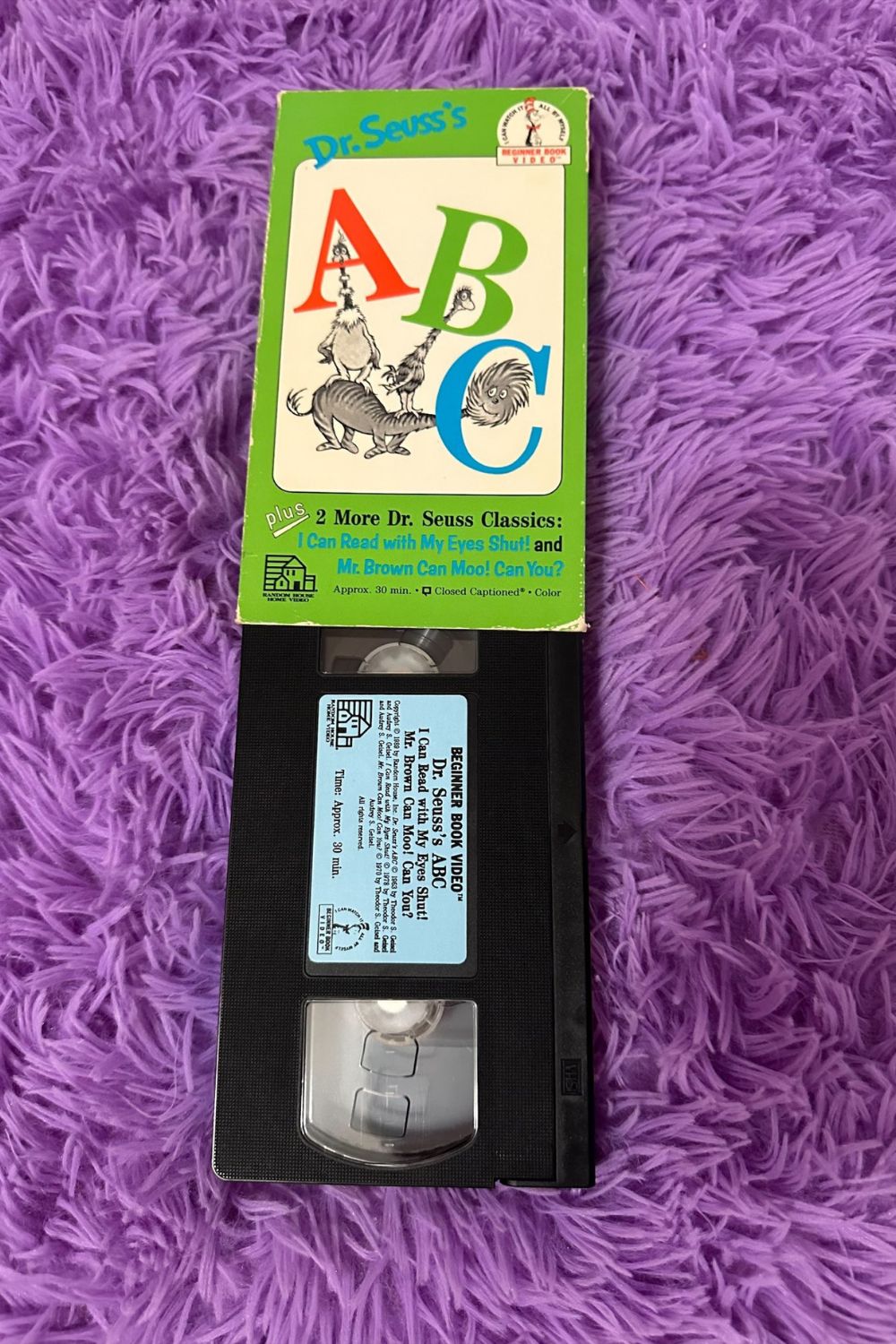 DR. SEUSS'S ABC VHS*