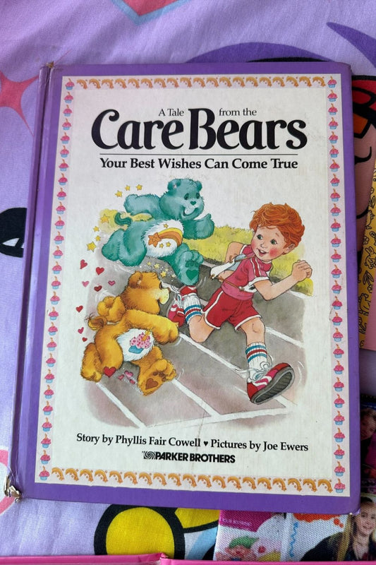 VINTAGE 1980'S CARE BEARS "YOUR BEST WISHES CAN COME TRUE" BOOK*