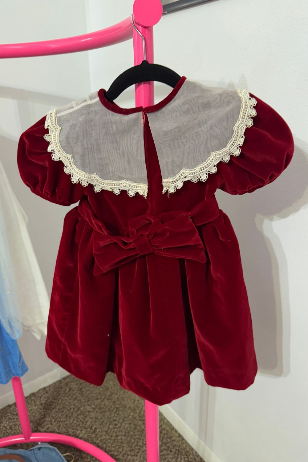 VINTAGE CHRISTMAS DRESS 4T*