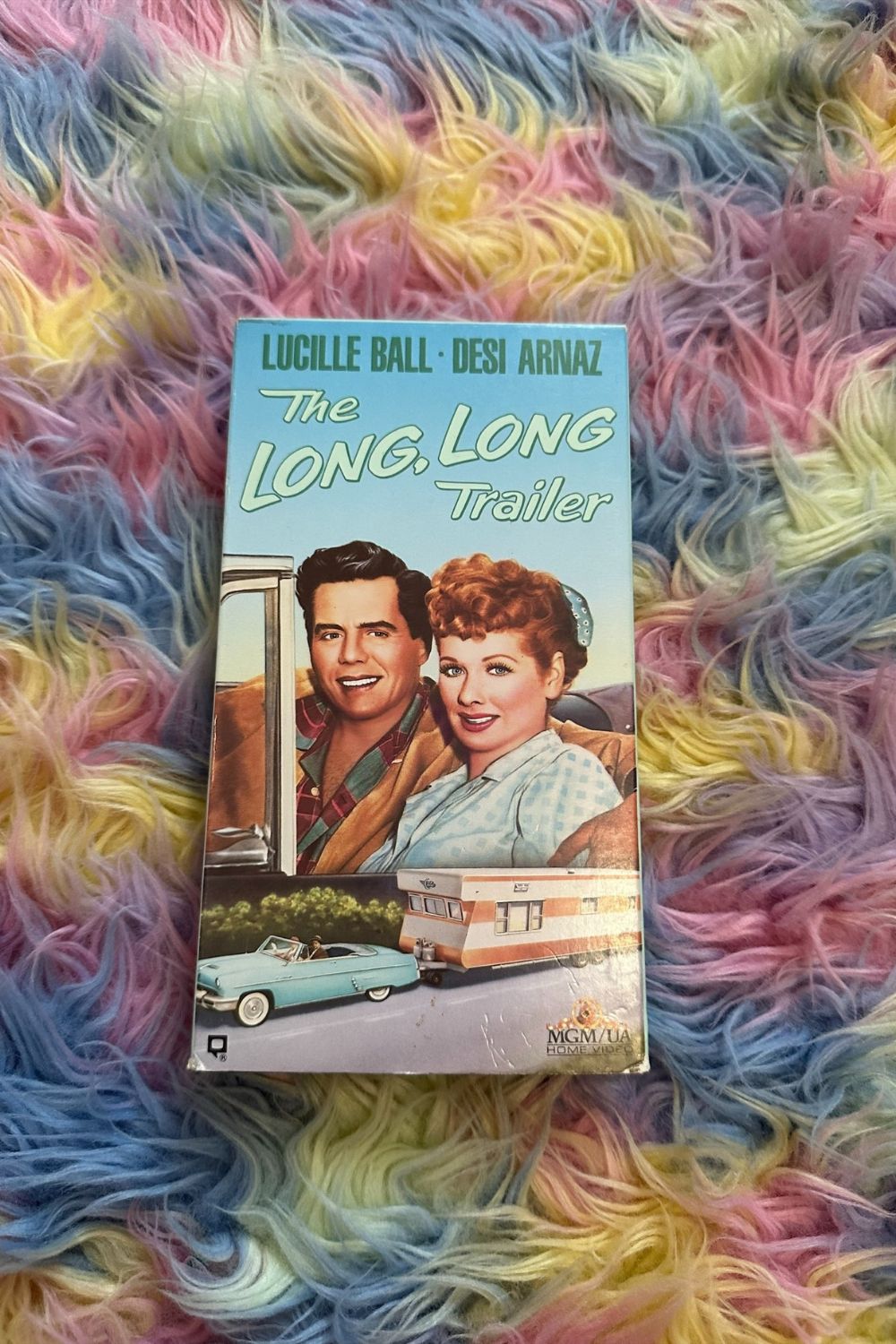 THE LONG LONG TRAILER VHS*
