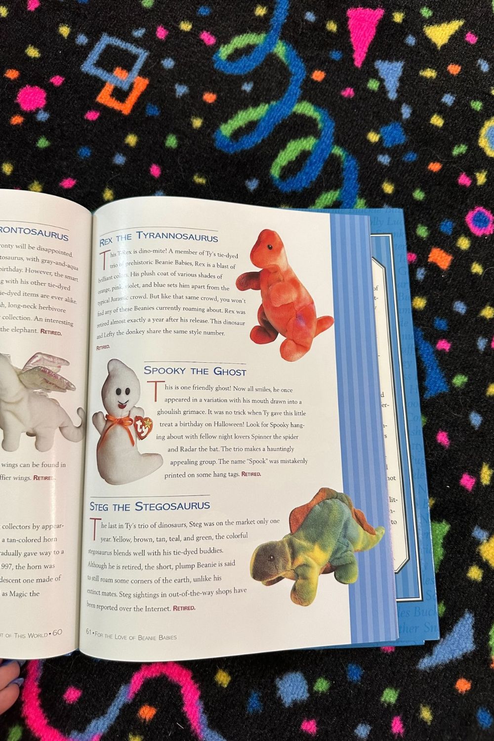 FOR THE LOVE OF BEANIE BABIES BOOK*