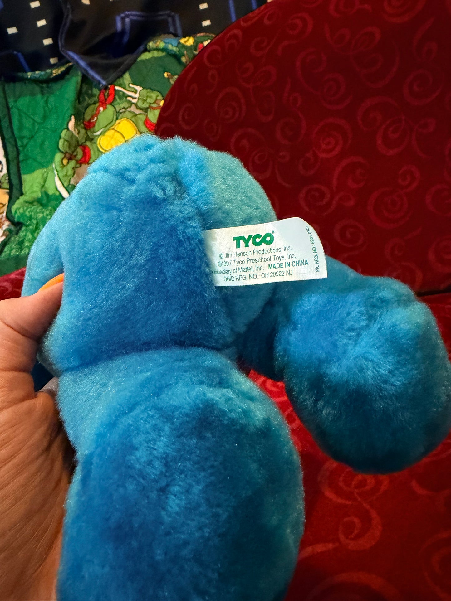 1997 Tyco talking Cookie Monster