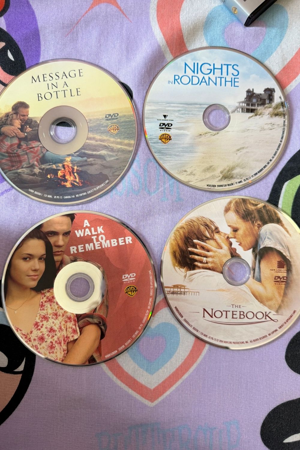 NICHOLAS SPARKS 4 FILM FAVORITES DVD*