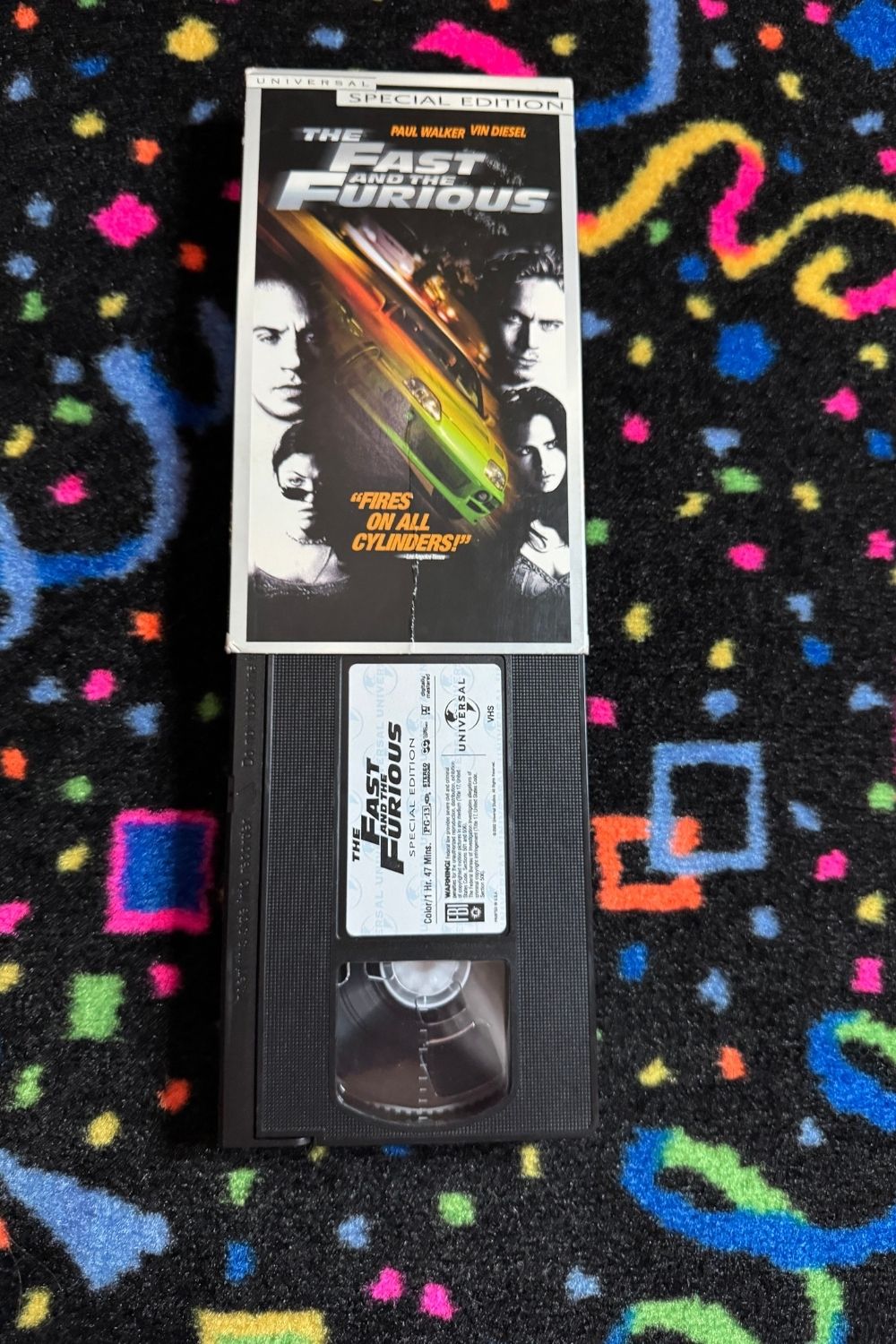 THE FAST AND THE FURIOUS SPECIAL EDITION VHS*