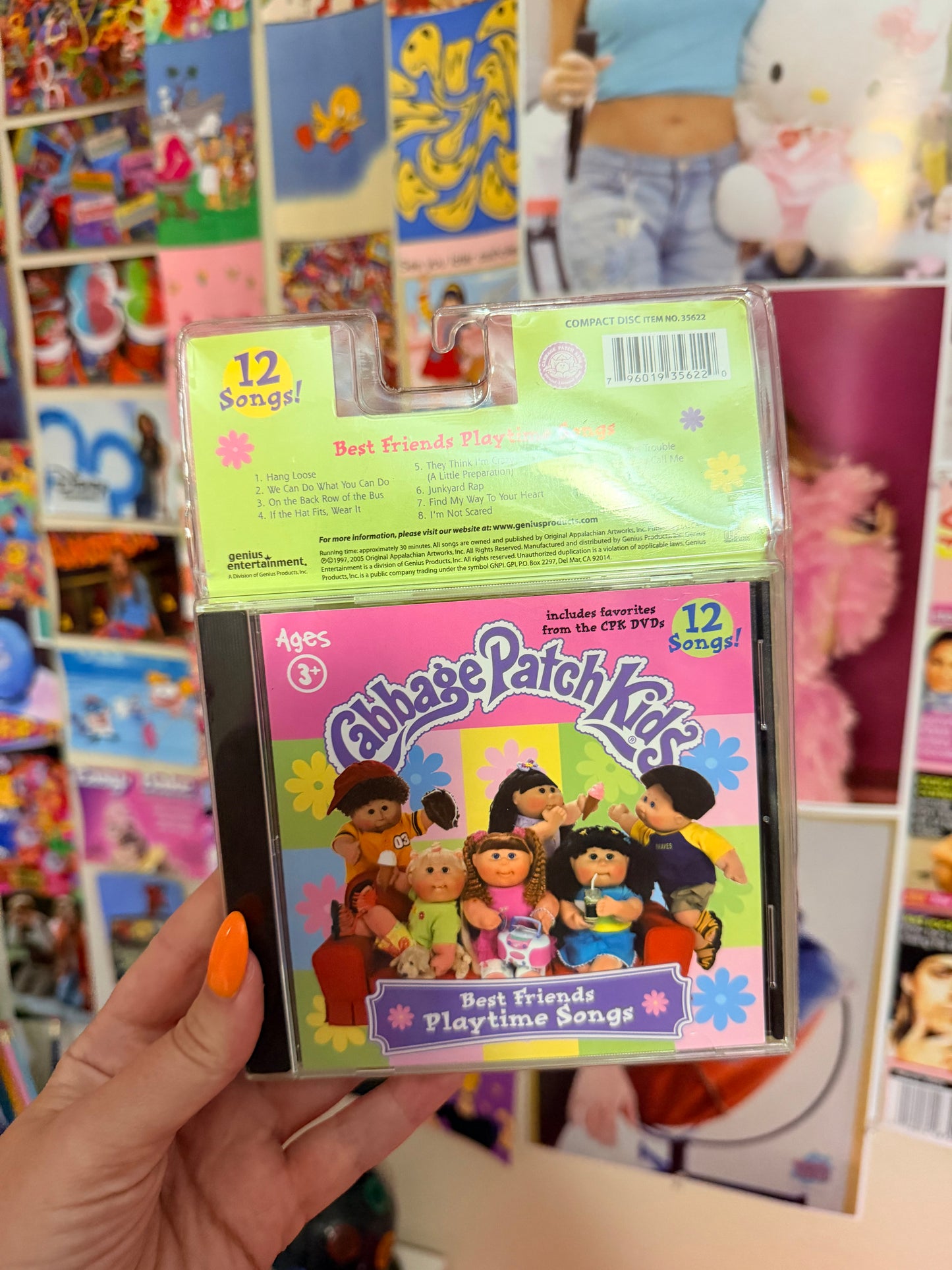 2005 Cabbage Patch Kids Playtime Songs CD