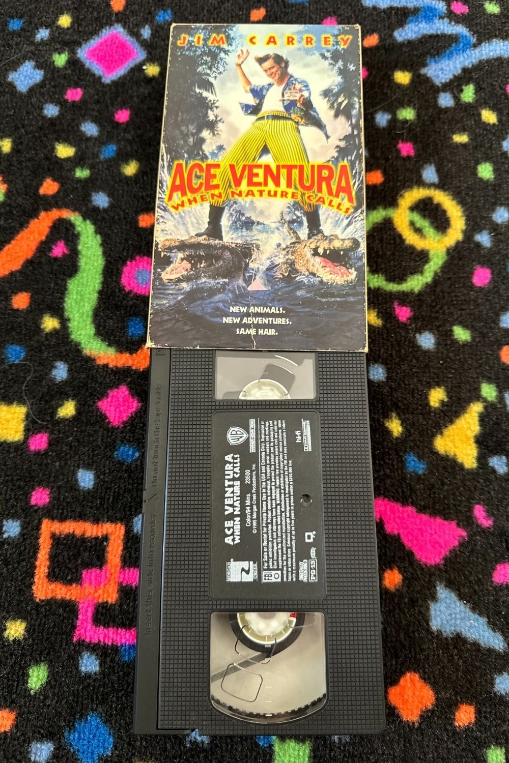 ACE VENTURE WHEN THE NATURE CALLS VHS*