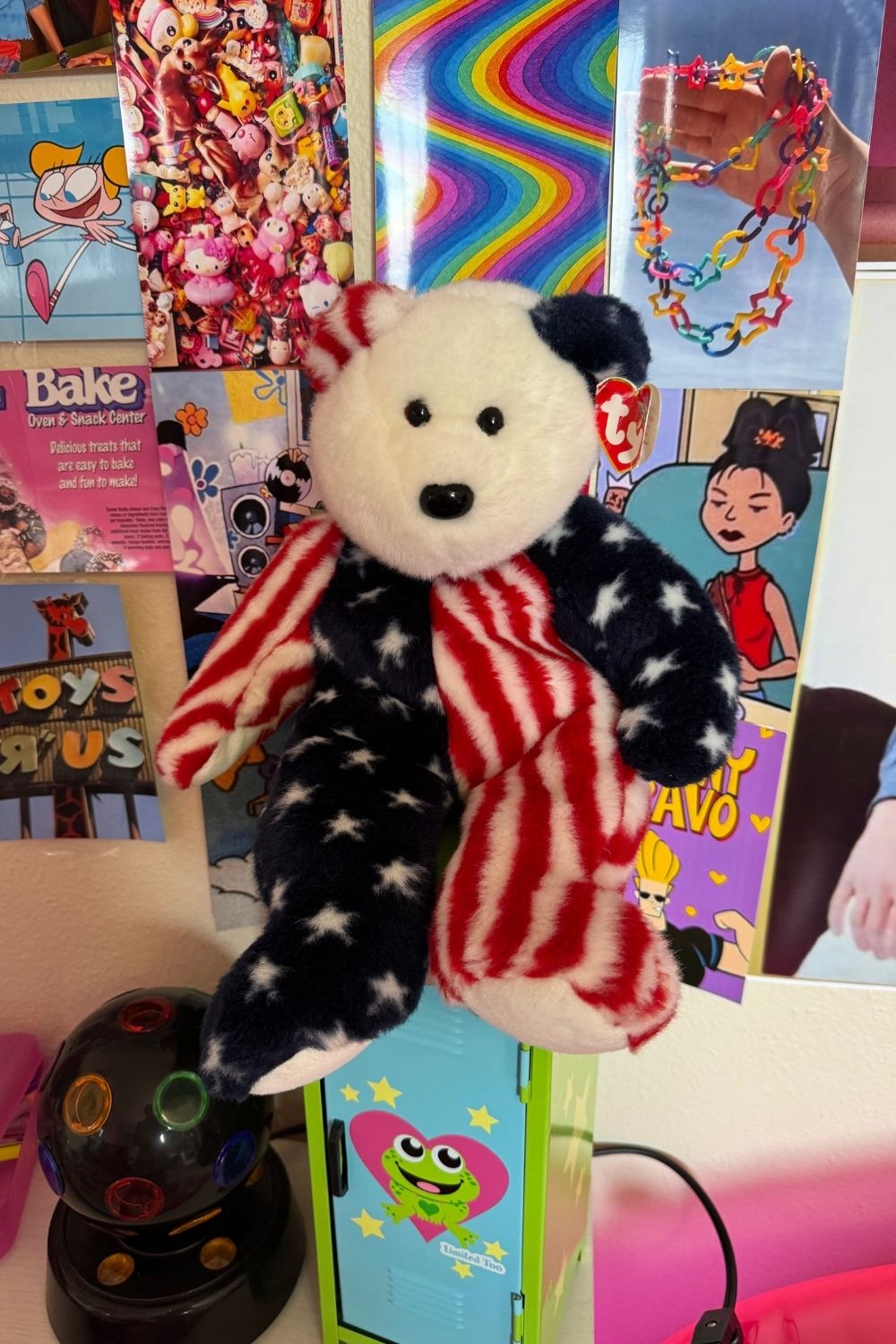 LARGE SPANGLE BEANIE BABY*