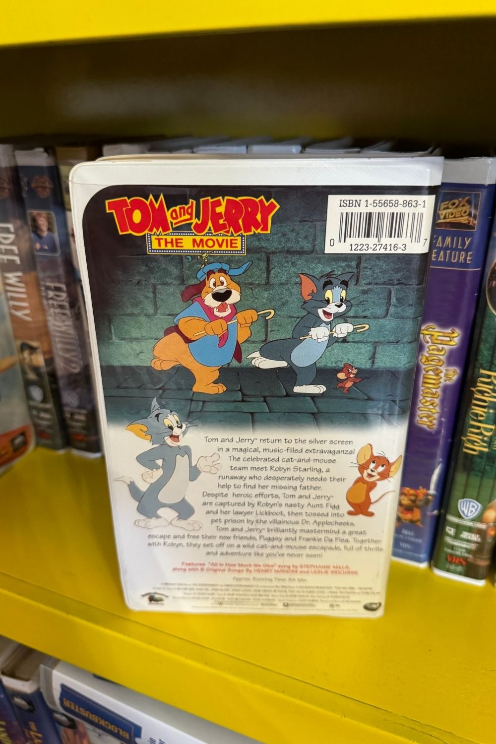 TOM & JERRY THE MOVIE VHS*