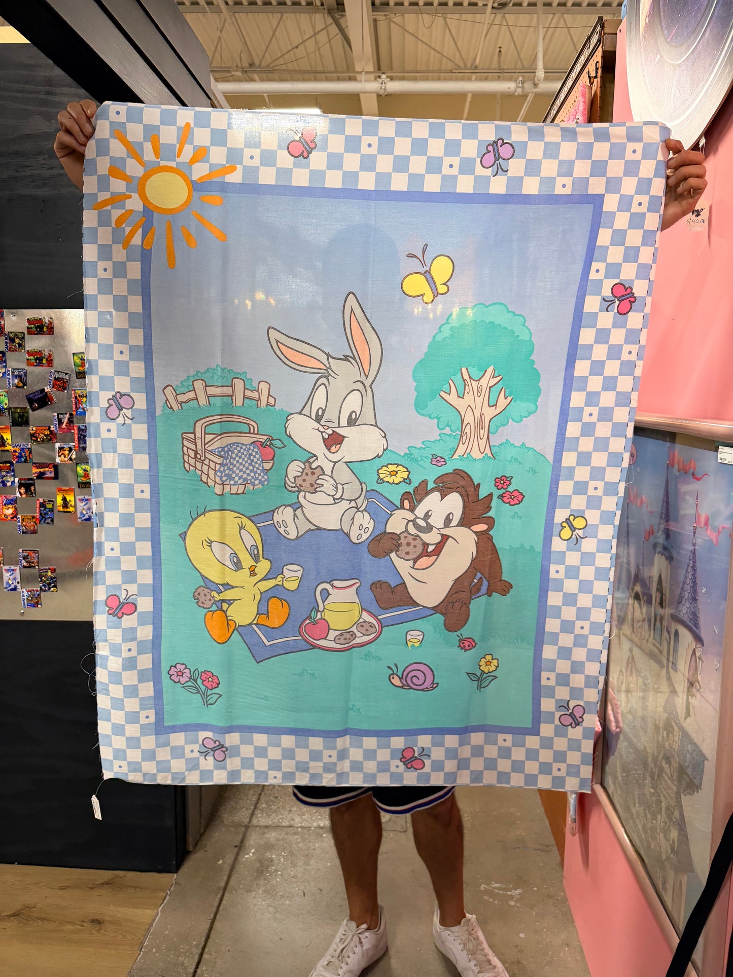Baby looney tunes fabric