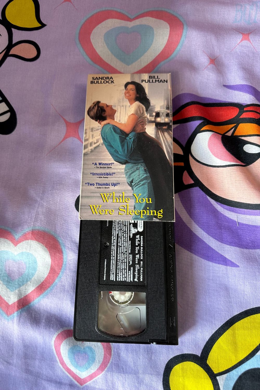 WHILE YOU WERE SLEEPING VHS*