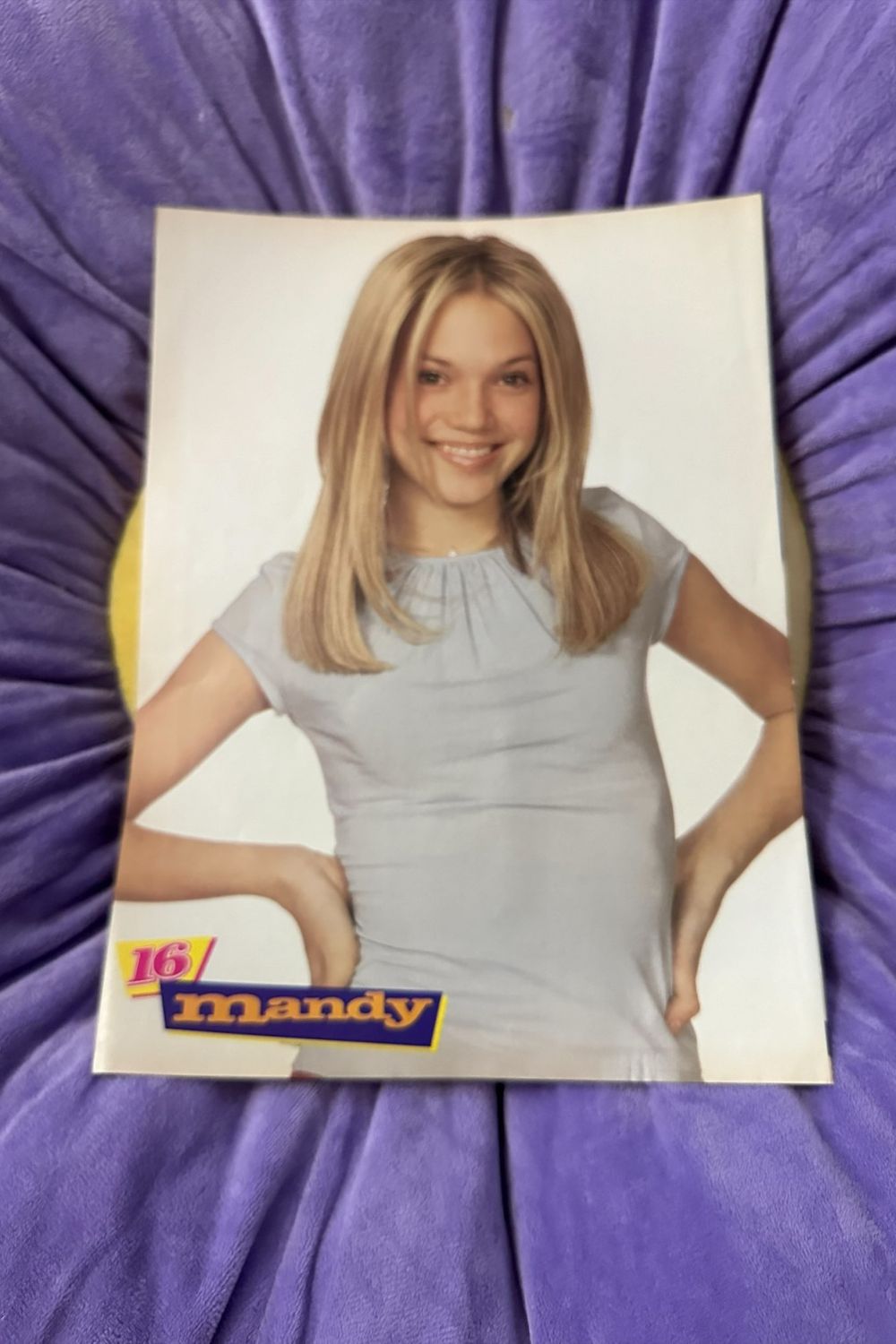 OCTOBER 1999 16 MAGAZINE PAGE MANDY MOORE*