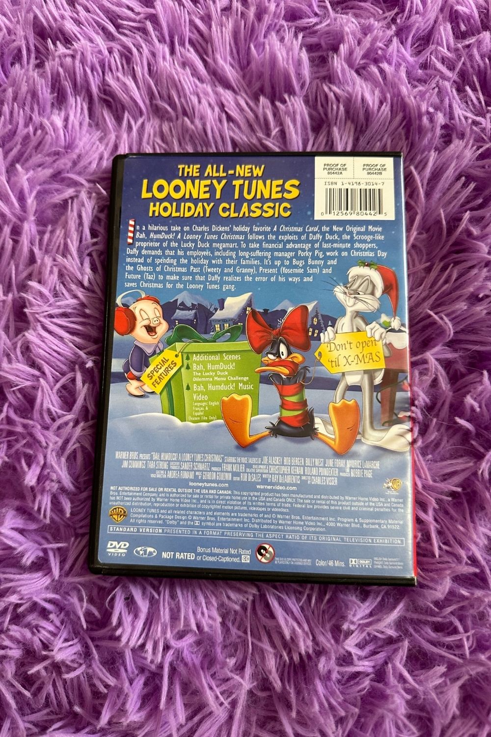 BAH, HUMDUCK A LOONEY TUNES CHRISTMAS DVD*