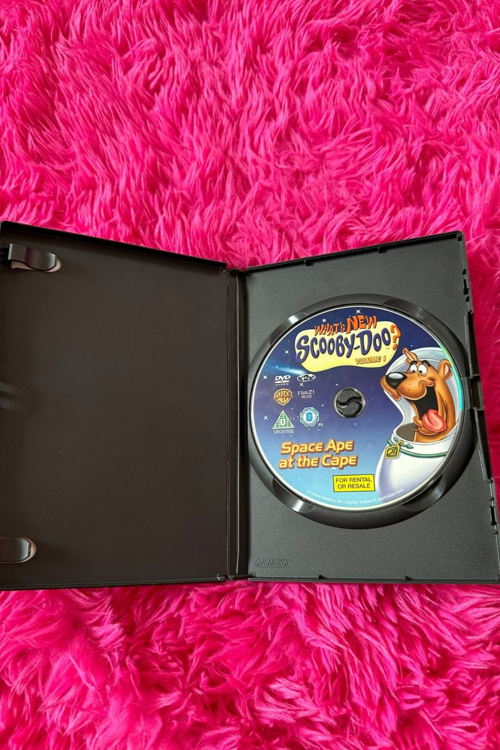 2002 WHAT'S NEW SCOOBY-DOO? "SPACE APE OF THE CAPE" VOLUME 1 DVD*
