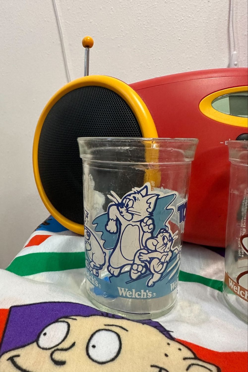 1993 TOM & JERRY WELCHS GLASS SET BUNDLE*