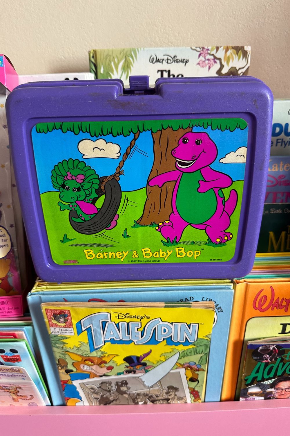 90’s BARNEY AND BABY BOP LUNCH BOX*