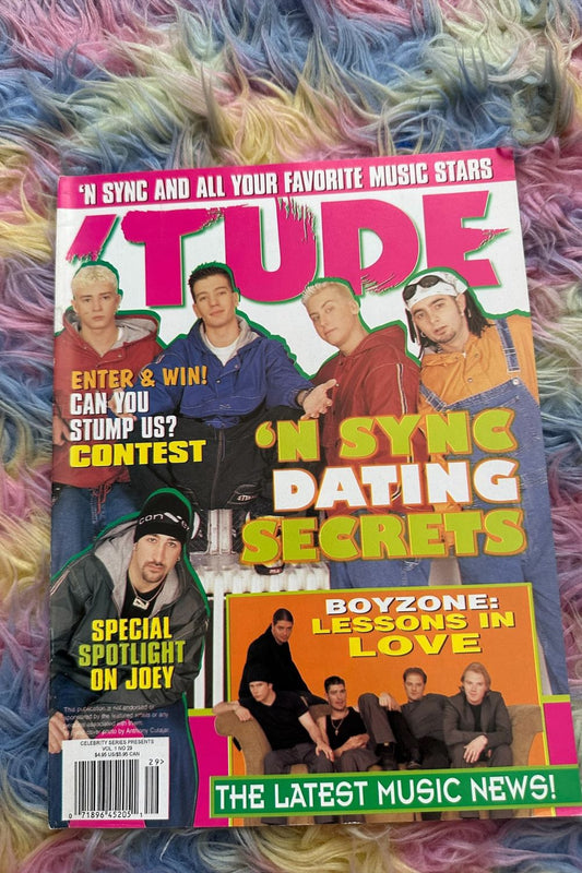 TUDE: 'N SYNC AND ALL YOUR FAVORITE MUSIC STARS MAGAZINE*