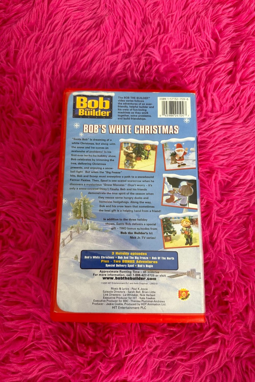 BOB THE BUILDER: BOB'S WHITE CHRISTMAS VHS*