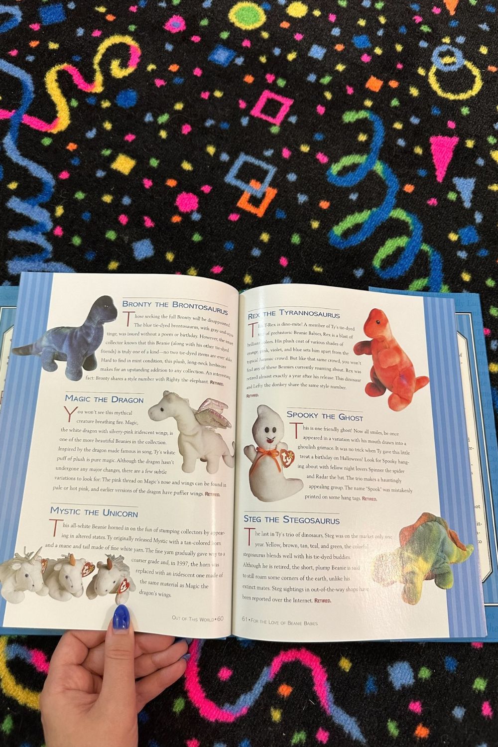 FOR THE LOVE OF BEANIE BABIES BOOK*