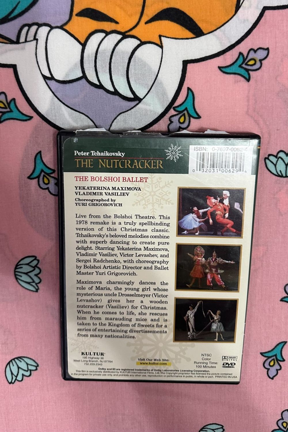 PETER TCHAIKOVSKY: THE NUTCRACKER - THE BOLSHOI BALLET DVD*