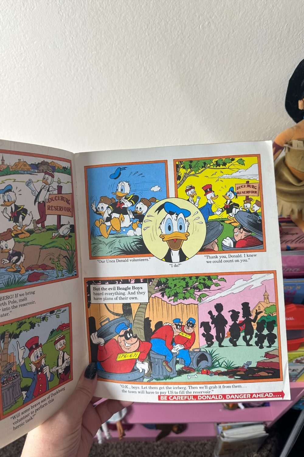 DONALD DUCK THE DUCKBURG ICEBERG* Nostalchicks