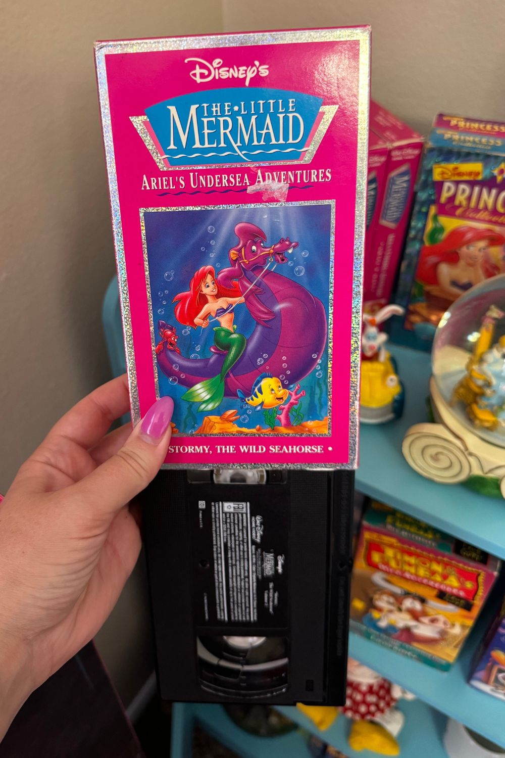 ARIEL’S UNDERSEA ADVENTURES: STORMY, THE WILD SEAHORSE VHS*