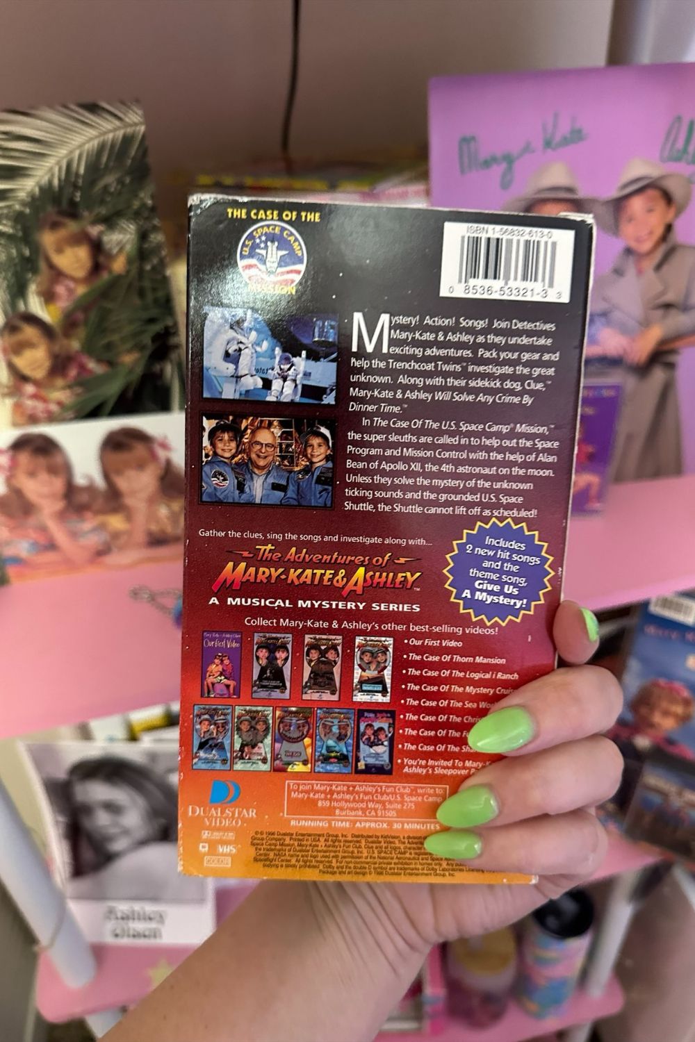 THE ADVENTURES OF MARYKATE AND ASHLEY: THE SPACE CAMP MISSION VHS*