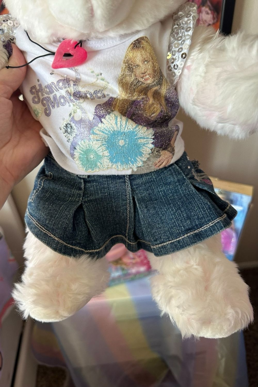 HANNAH MONTAN BUILD A BEAR PLUSH*