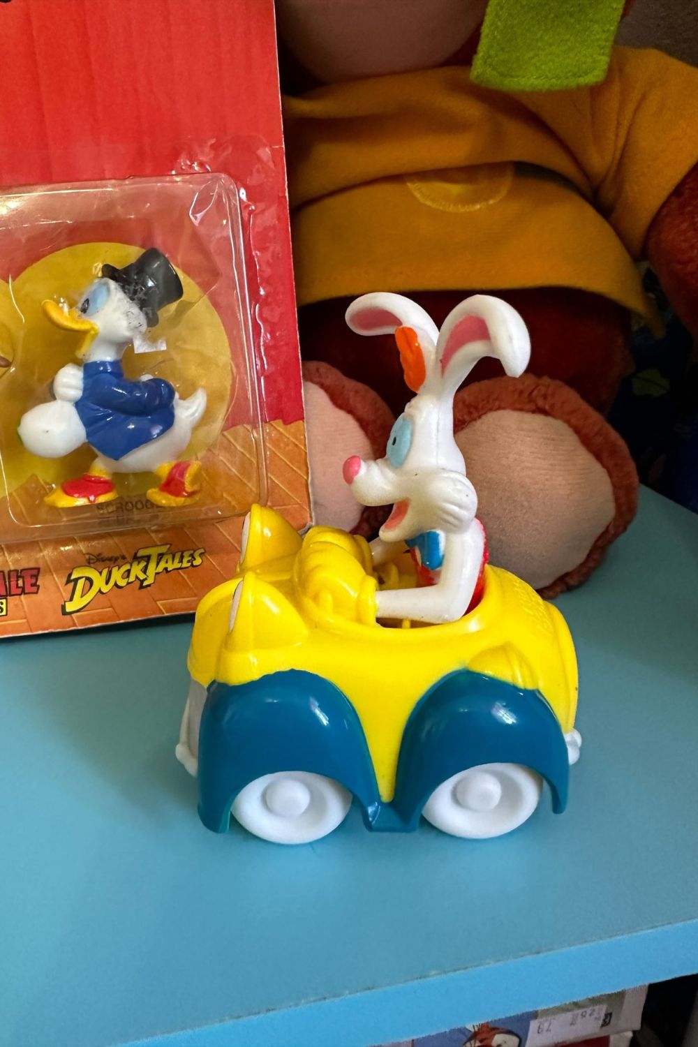 Mcdonald's Rabit 1995 MCDONALD'S ROGER RABBIT IN MICKEY'S TOON TOWN VECHICLE TOY ...