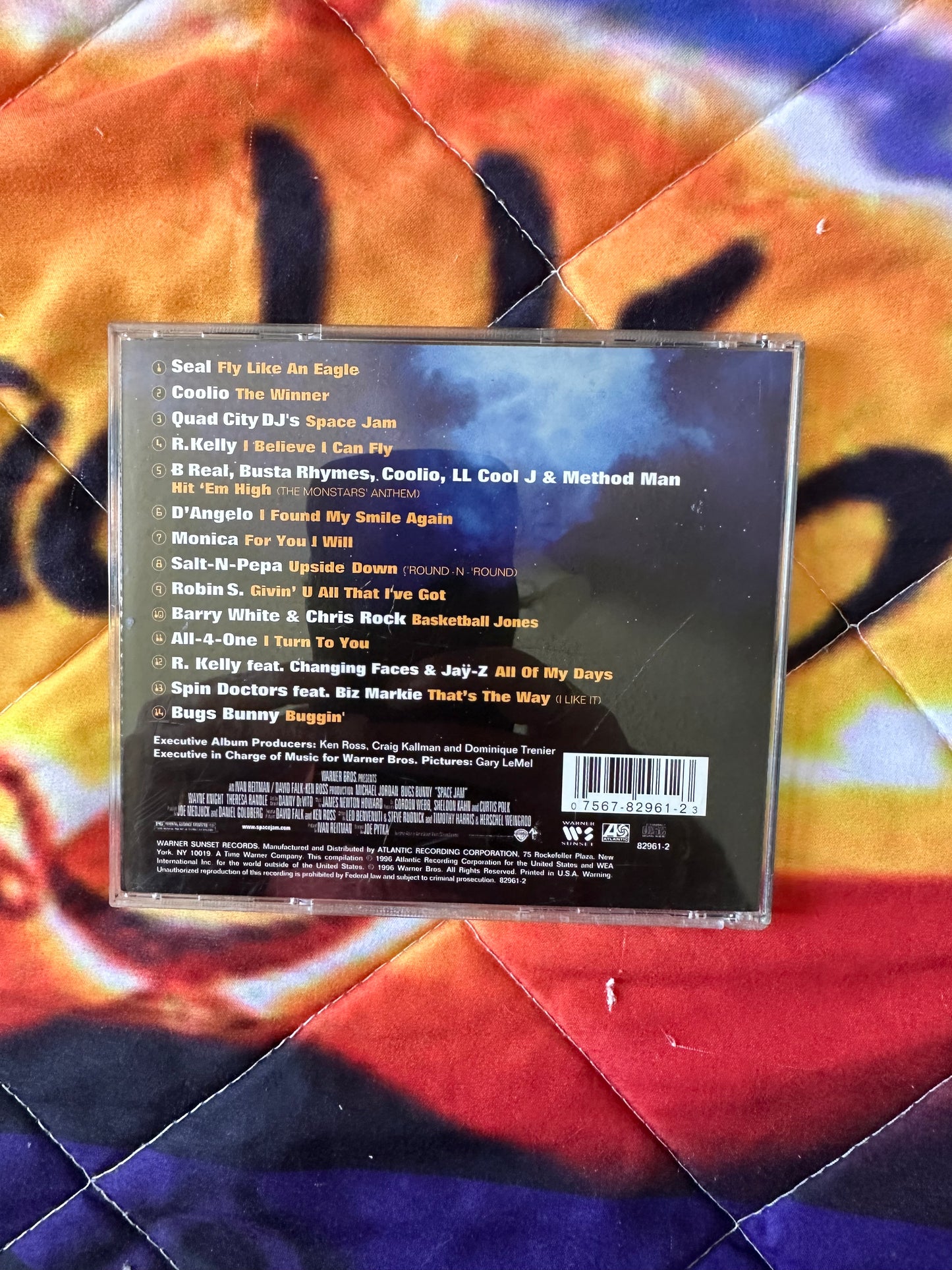 Space Jam movie soundtrack CD