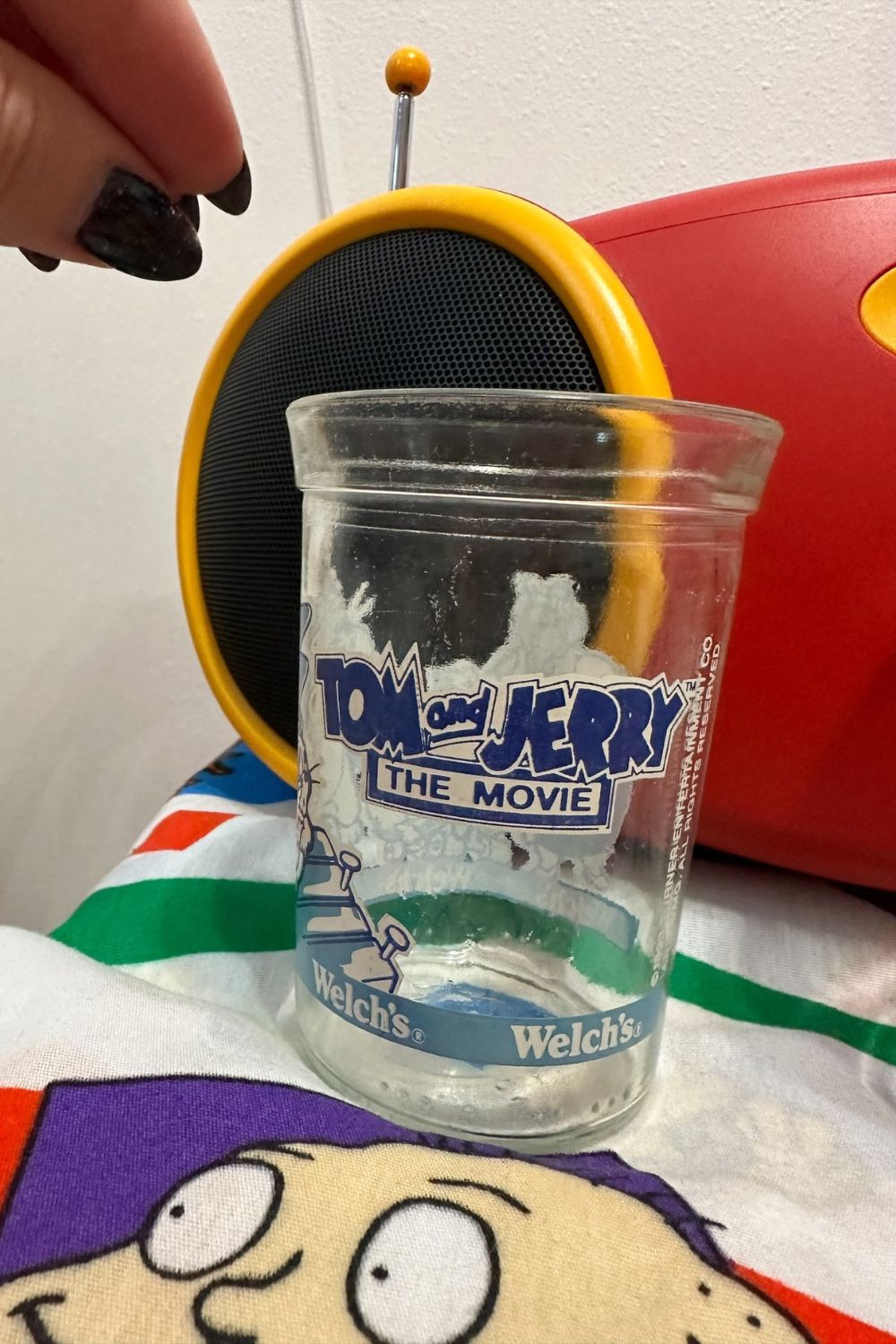 1993 TOM & JERRY WELCHS GLASS SET BUNDLE*