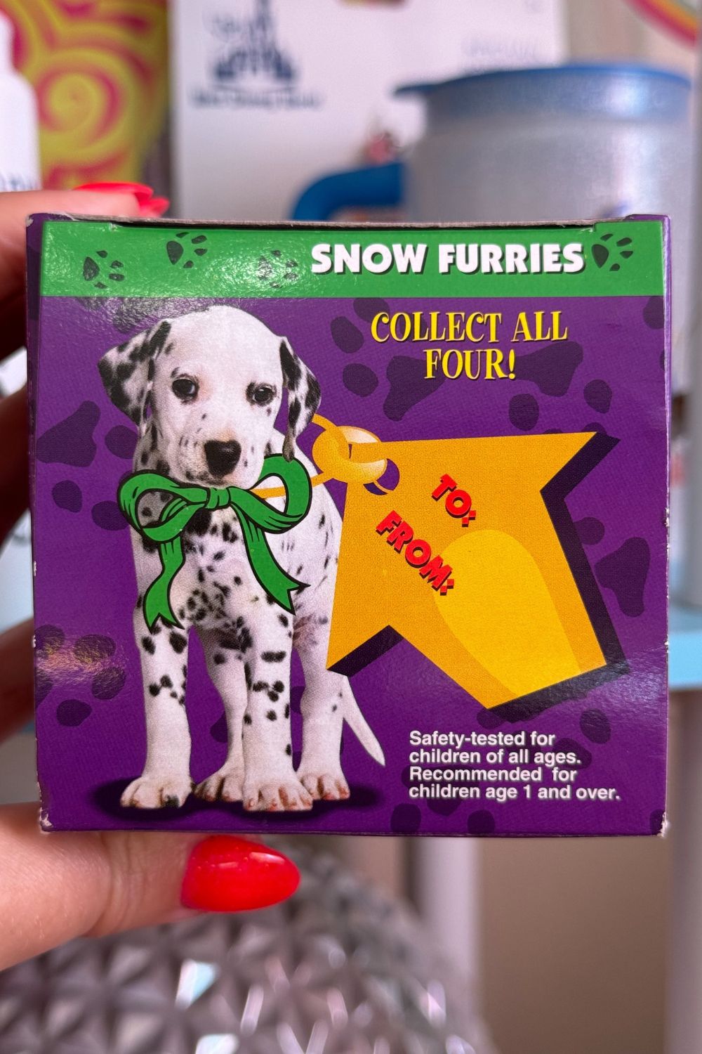 101 DALMATIANS  SNOW DOME "SNOW FURRIES"*