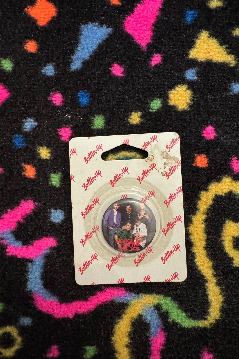 NKOTB BUTTON SEALED*