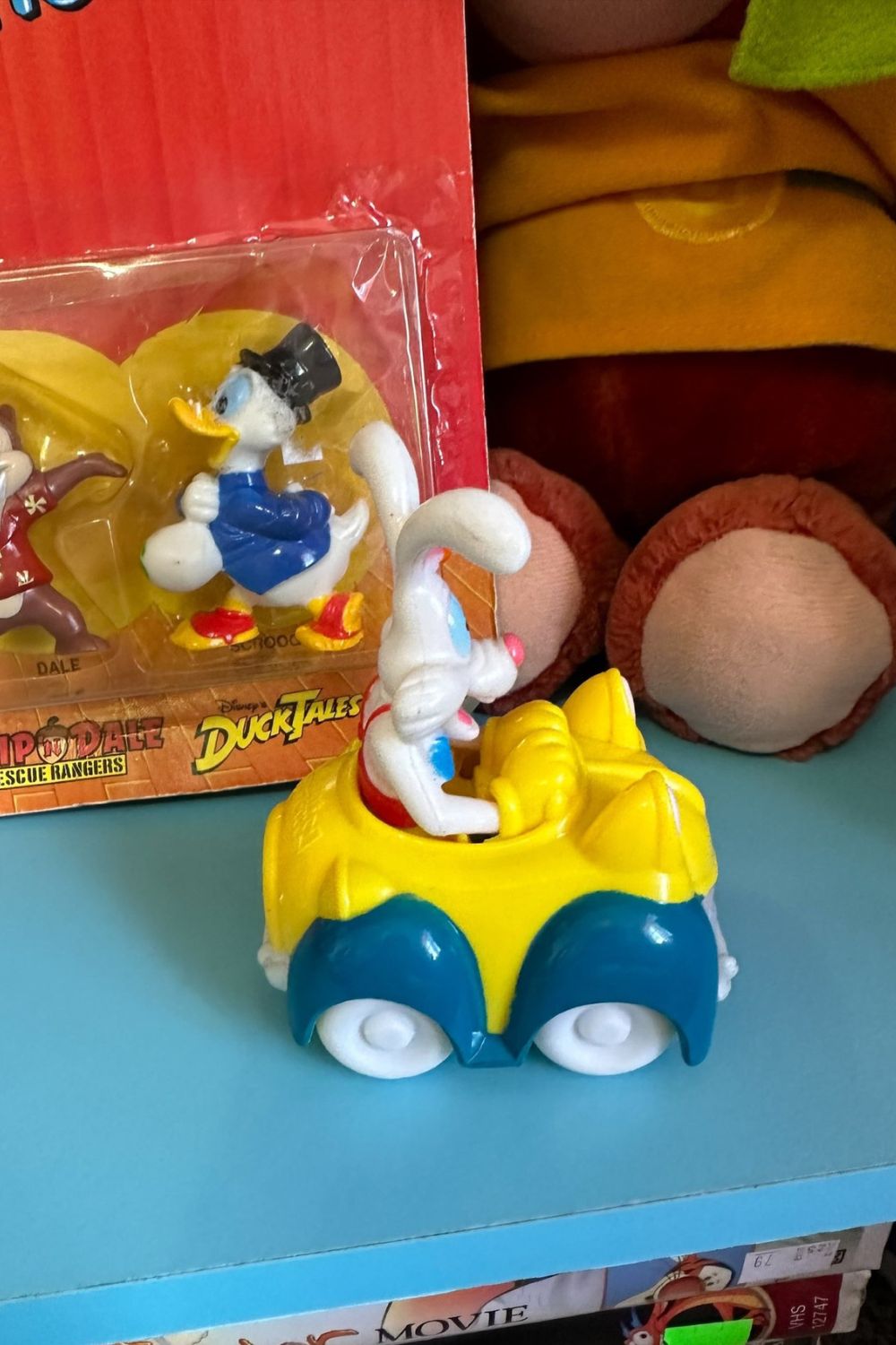 Mcdonald's Rabit 1995 MCDONALD'S ROGER RABBIT IN MICKEY'S TOON TOWN VECHICLE TOY ...