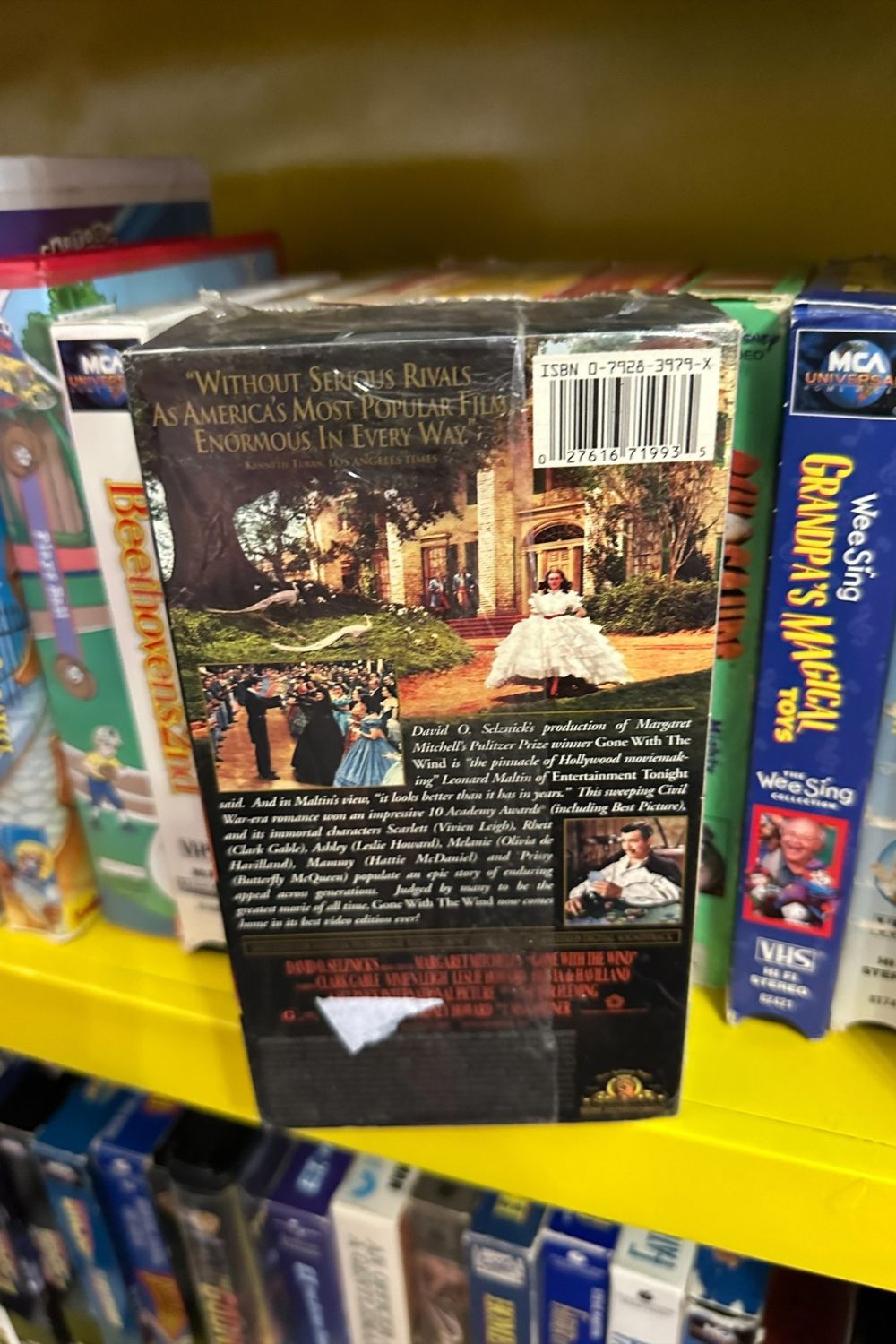 GONE WITH THE WIND VHS SET - SEALED*