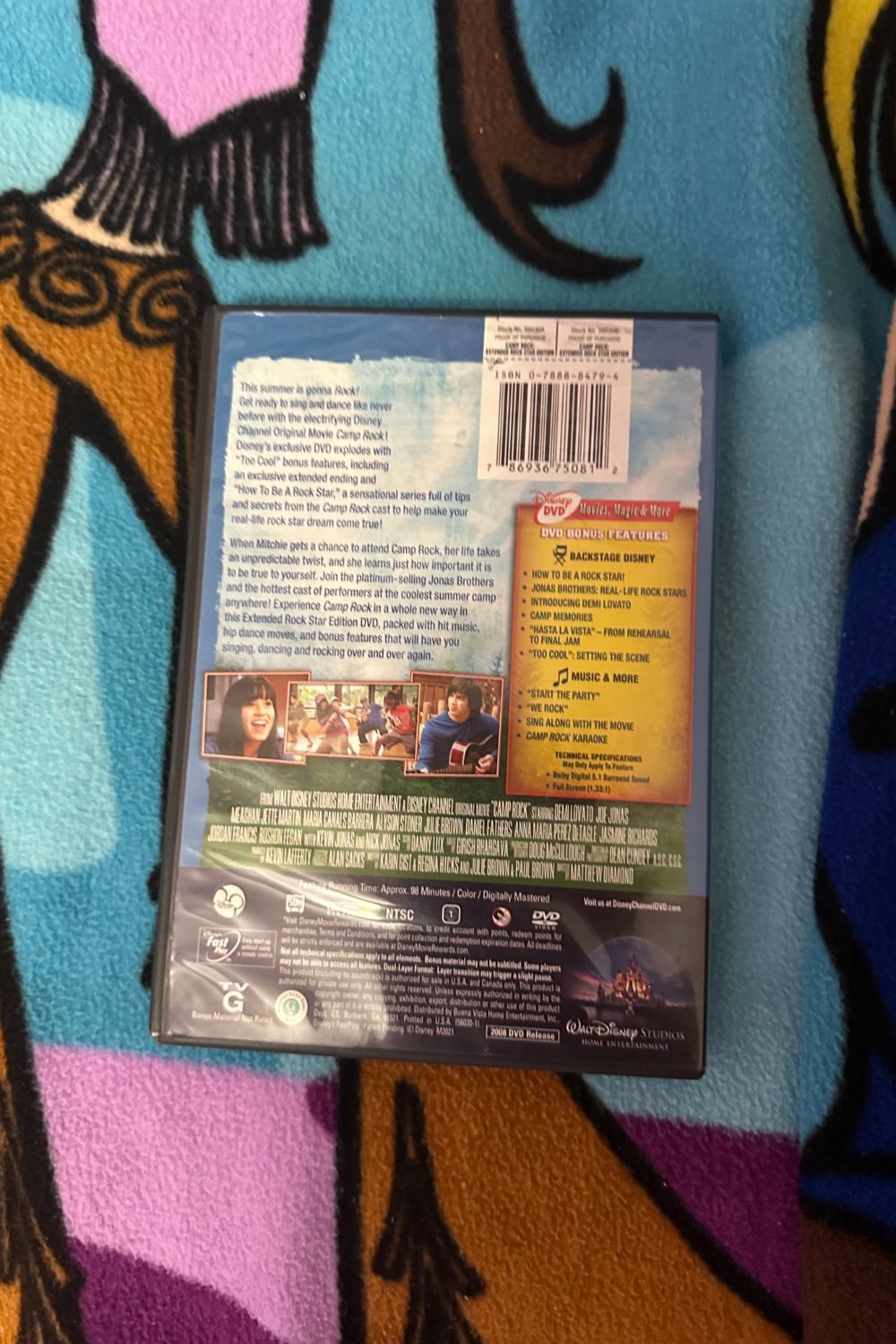 CAMP ROCK DVD*