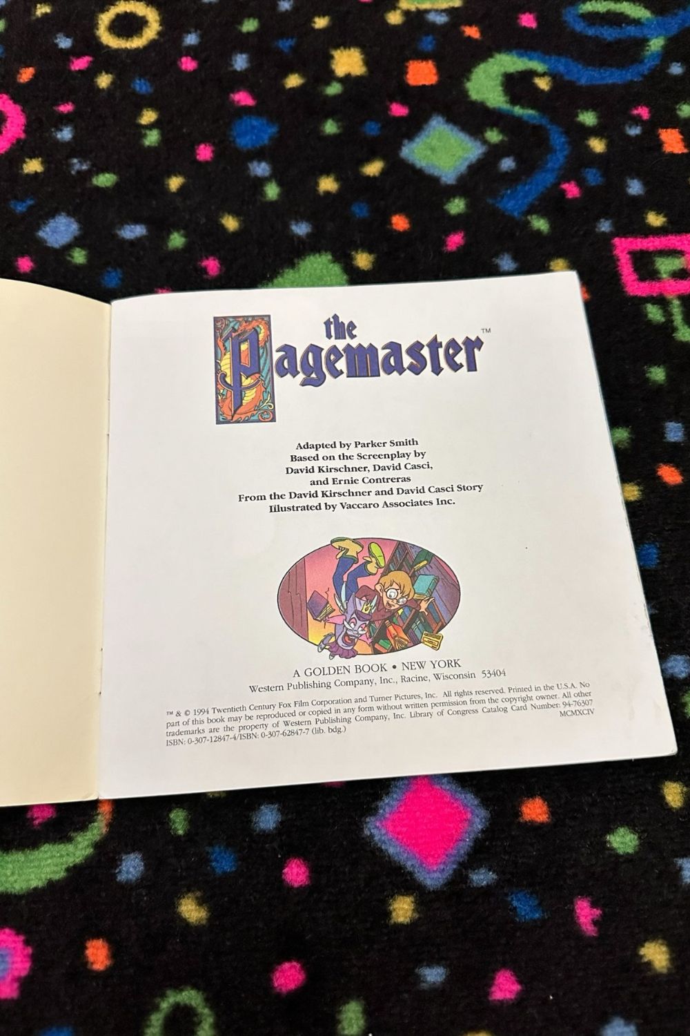 THE PAGEMASTER GOLDEN BOOK*